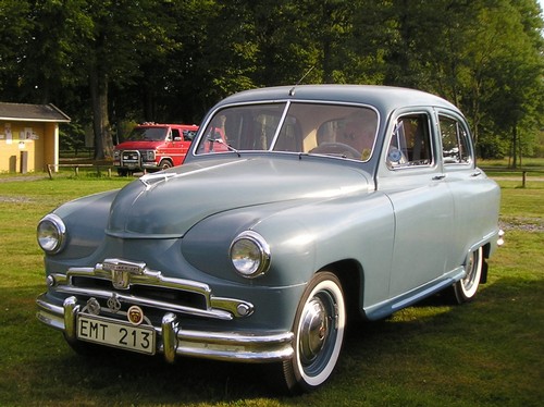 Standard Vanguard presenterades 1947 och blev en stor exportsucc 