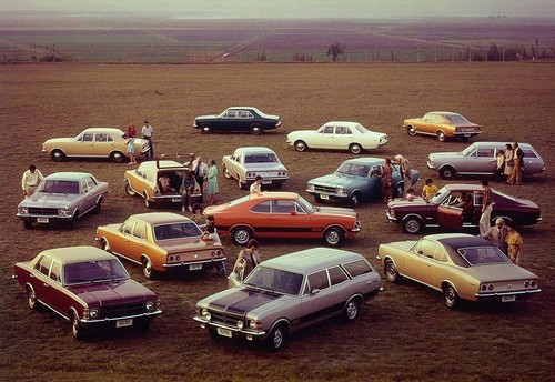 1978 rs hela modellprogram av Chevrolet Opala som Brasiliens variant av 