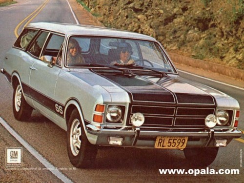 I Brasilien fanns Opala SS ven som kombi h r rsmodell 1979