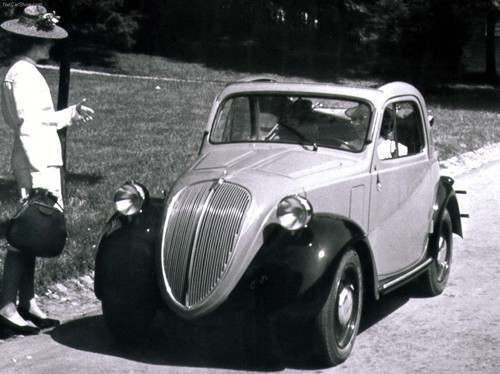 Fiat 500B 1948 Efter ansiktslyft kallades den 500C h r 1951
